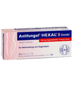Thuốc Đặt Phụ Khoa Antifungol Hexal 3 Kombi