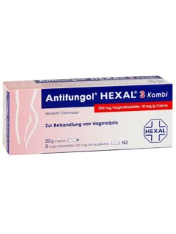 Thuốc Đặt Phụ Khoa Antifungol Hexal 3 Kombi