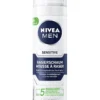 Bọt Cạo Râu Nivea Men Rasierschaum Sensitive, 200 ml