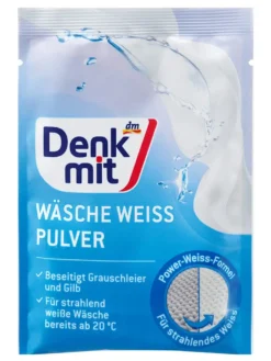 Bột Tẩy Trắng Quần Áo Denkmit Wasche Weiss, 50g