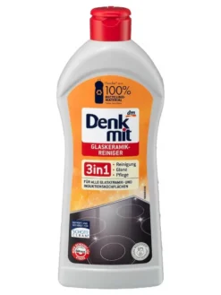 Dung Dịch Vệ Sinh Bếp Từ Denkmit Glaskeramikreiniger 3in1, 300 ml