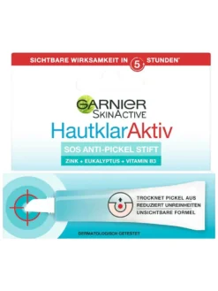 Gel trị mụn Garnier Hautklar SOS Anti Pickel Stift, 10 ml
