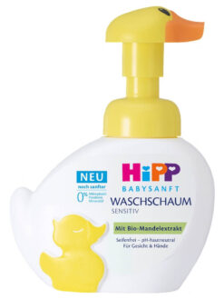 Sữa tắm Hipp Waschschaum Sensitiv Babysanft, 250 ml
