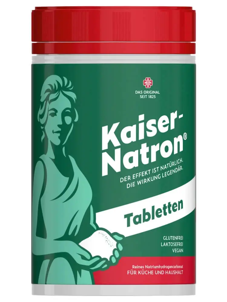 Baking Soda Kaiser Natron Dạng Viên, 100 viên
