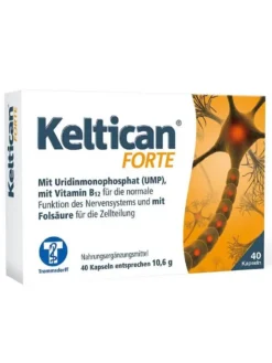 Thuốc Đặc Trị Vôi Hóa Cột Sống, Thoát Vị Đĩa Đệm Keltican Forte, 40 Viên Nang