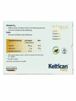 Thuốc Đặc Trị Vôi Hóa Cột Sống, Thoát Vị Đĩa Đệm Keltican Forte, 40 Viên Nang