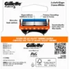Lưỡi cạo râu Gillette Fusion 5, vỉ 4 lưỡi