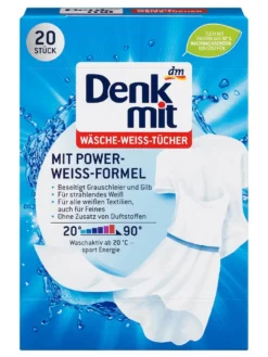 Miếng Tẩy Trắng Quần Áo Denkmit Wasche Weiss Tucher