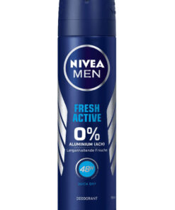 Xịt khử mùi Nivea Men Fresh Active, 150ml