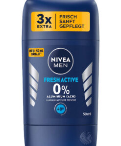Sáp khử mùi nam NIVEA MEN Fresh Active, 50ml