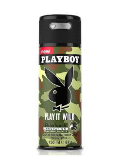 Xịt Khử Mùi Nam Playboy Play It Wild, 150ml