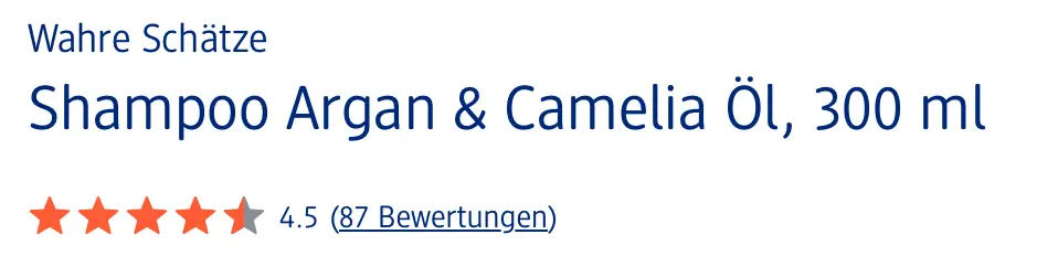 Dầu Gội Garnier Wahre Schatze Argan & Camelia Ol 250ml