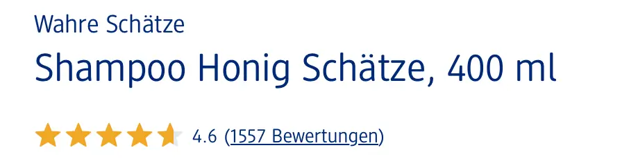Dầu Gội Garnier Wahre Schatze Honig Schatze