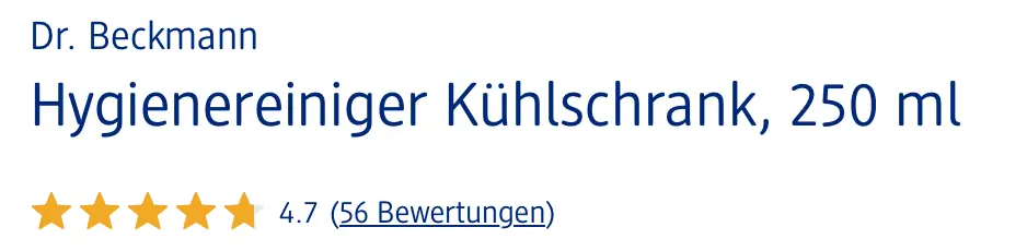 Dung Dịch Vệ Sinh Tủ Lạnh Dr.Beckmann