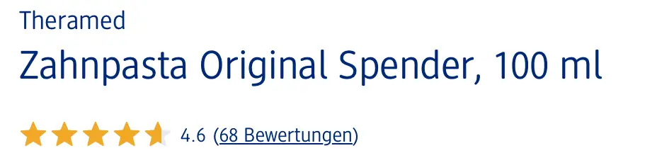 Kem Đánh Răng Theramed Original 100 ml