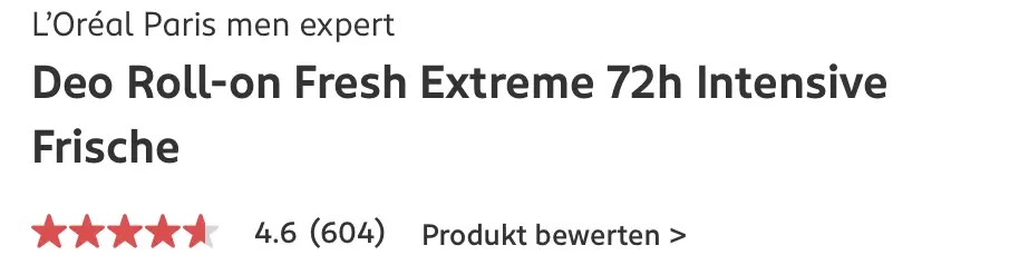 Lăn khử mùi Loreal Men Expert Fresh Extreme 48h, 50ml