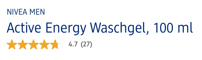NIVEA MEN Waschgel Active Energy, 100 ml