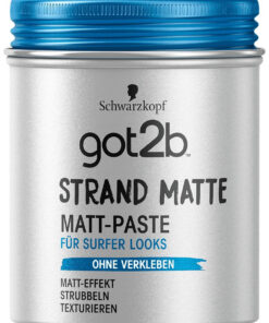 Sáp vuốt tóc got2b strand matte Matt-Paste, 100 ml