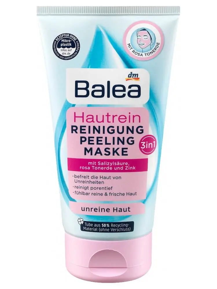 Sữa rửa mặt Balea Hautrein 3in1 trị mụn, 150ml