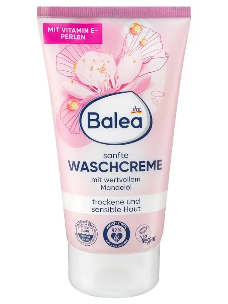 Sữa rửa mặt Balea Sanfte Waschcreme, 150ml