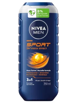 Sữa tắm NIVEA Men Sport 3in1 250ml
