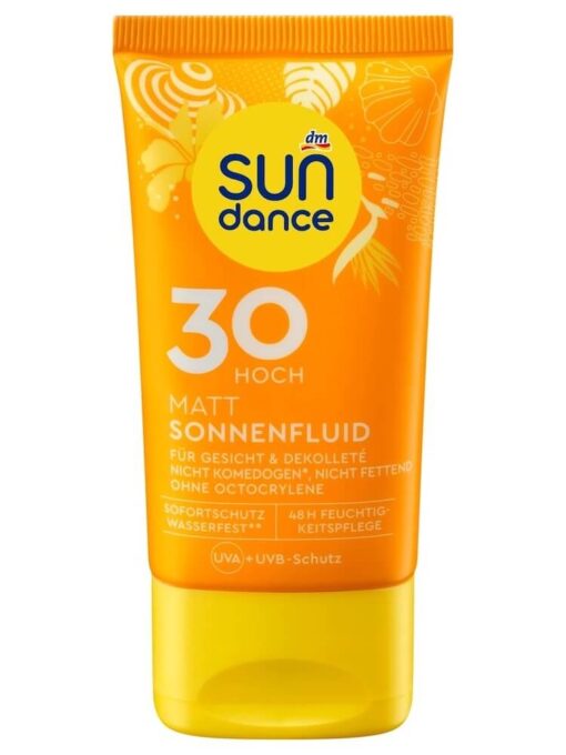 Kem chống nắng Sundance Matt Sonnenfluid Spf 30, 50 ml