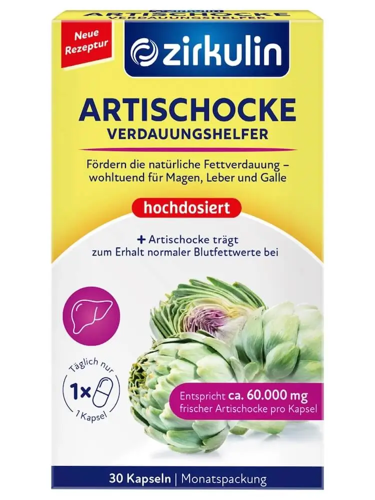Thuốc bổ gan Zirkulin Artischocke, 30 viên