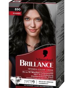 Thuốc nhuộm tóc Brillance 890 màu đen tự nhiên