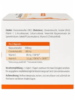 Velag glucosamin 500 mg chondroitin 400 mg