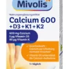 Viên uống Calcium 600 Vitamin D3 K1 K2, 30 viên