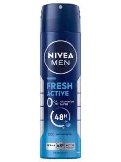 Xịt khử mùi Nivea Men Fresh Active, 150ml