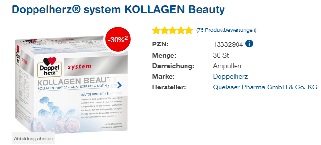 Đánh giá Collagen thủy phân Doppelherz Kollagen Beauty