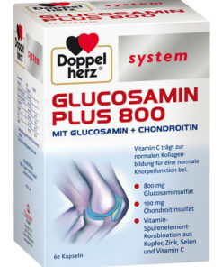 Thuốc bổ xương khớp doppelherz system glucosamin plus 800, 60 viên