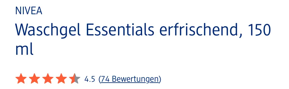 Sữa rửa mặt Nivea Erfrischend 150ml