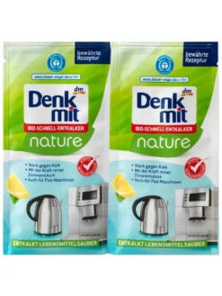 Bột Tẩy Cặn Nhanh Denkmit Schnell Entkalker, 2 gói x 25g