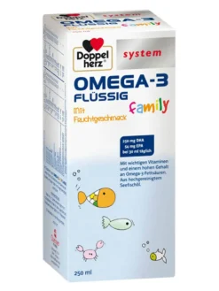Dầu cá Doppelherz system OMEGA 3 Flussig Family 250ml