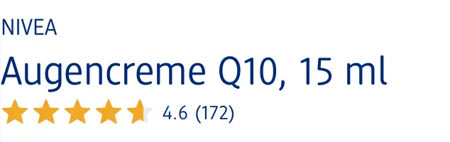 Kem dưỡng mắt Nivea Q10 Power Anti Falten Augenpflege, 15 ml