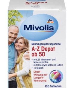 Vitamin Tổng Hợp Mivolis A Z Depot ab 50, 100 Viên