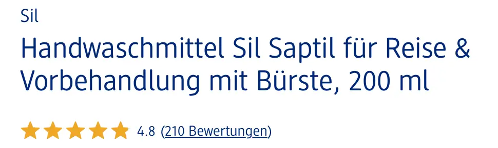 Kem tẩy vết bẩn quần áo Sil Saptil, 200 ml
