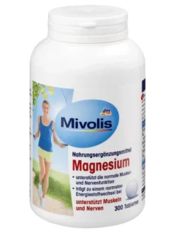 Viên uống Mivolis magnesium, 300 viên