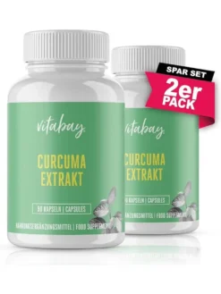 Viên Tinh Bột Nghệ Vitabay Curcuma Extrakt, 180 Viên