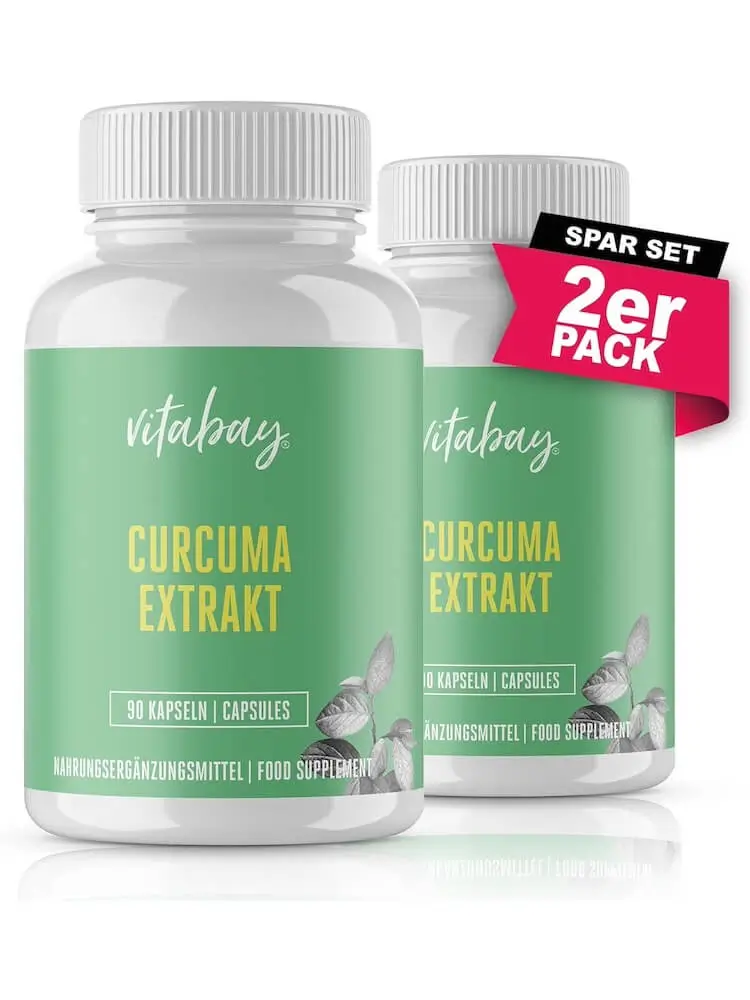 Viên Tinh Bột Nghệ Vitabay Curcuma Extrakt, 180 Viên