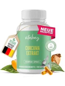 Viên Tinh Bột Nghệ Vitabay Curcuma Extrakt, 90 Viên