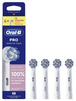 Đầu bàn chải Oral B Sensitive Clean, vỉ 4