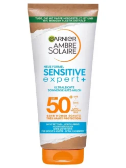 Kem chống nắng Garnier Ambre Solaire Sensitive Expert SPF 50+, 200ml