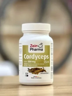 Đông Trùng Hạ Thảo Zeinpharma Cordyceps CS-4 500mg, 120 Viên Nang