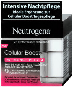 Kem dưỡng da Neutrogena Cellular Boost Anti Age Nachtpflege chống lão hoá ban đêm, 50ml