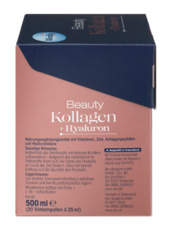 Collagen Thuỷ Phân Mivolis Beauty Kollagen Hyaluron, 20 x 25 ml