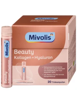 Collagen Thuỷ Phân Mivolis Beauty Kollagen Hyaluron, 20 x 25 ml