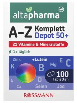 Vitamin Tổng Hợp Altapharma A Z Depot ab 50, 100 Viên